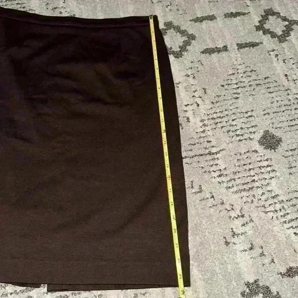 Michael Kors Skirt Dark Brown Pencil size 10 - Picture 2 of 5